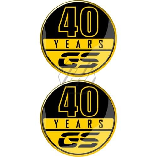 For BMW 40 Years GS Decals F700GS F800GS F850GS R1200GS R1250GS etc 40 Years GS Decals