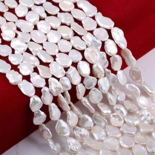 Natural Freshwater Pearl Beading Fashion Loose Isolation Bead for Jewelry Making DIY Necklace Bracelet Accessories Wholesale
