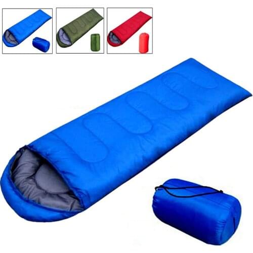 Outdoor Camping Laybag Sleeping Lazy Bag Adult Portable Hiking Envelope keep Warm Sleeping Bags Travel Hiking Equipment