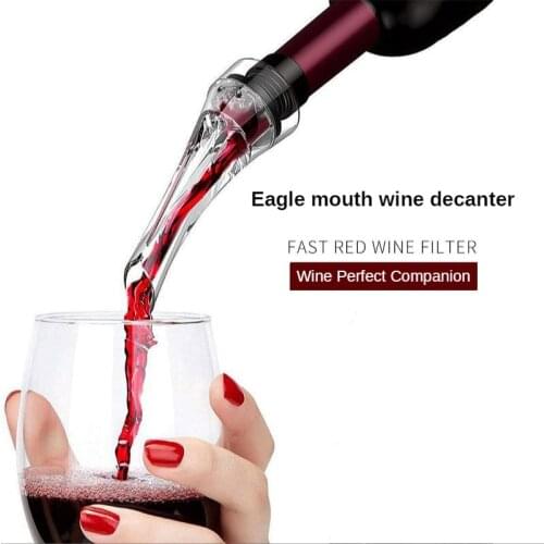 Spout Wine Decanter Wine Aerator Eagle Mouth Pouring Quick Pouring Tool Portable Pump Bar Filter Accessories Cocktail Shaker