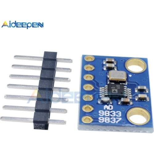 AD9833 Programmable Microprocessors Serial Interface Module Sine Square Wave DDS Signal Generator Module