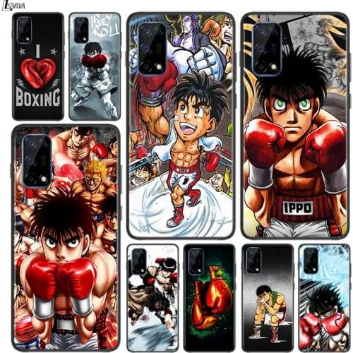 Hajime no ippo Anime for OPPO Realme V15 X5 X3 X50 X7 X2 C17 C11 C3 C2 7 7i 6 6S 6i 5 Narzo 20 Pro Black Phone Case