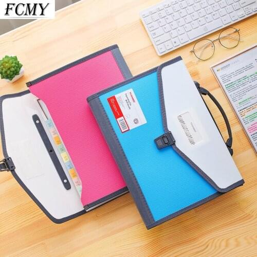 High Capacity 26-layer Document Bag Organ Bag A4 Portable Test Paper Folder Storage Box Information Booklet Folder for Document