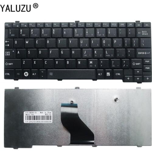 US For TOSHIBA Notebook NB200 NB201 NB202 NB203 NB205 NB250 NB255 Laptop Keyboard Black New English