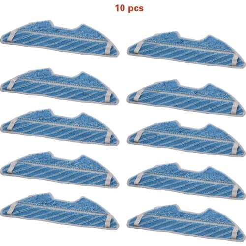 New 2pcs/5pcs/10pcs mop cloth for Conga 1290 series 1390 robot vacuum cleaner parts