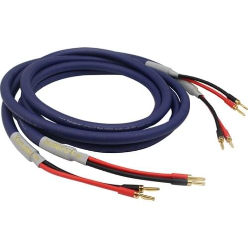 Xangsane fever grade SP-600-11 subwoofer audio cable HIFI 5.5mm²* 2 oxygen-free copper audio cable speaker cable