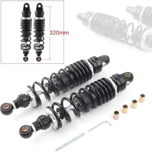 2pcs 320MM Rear Shock Absorber Universal for KH125 100 RS100 RS125 Motorbike Accessories