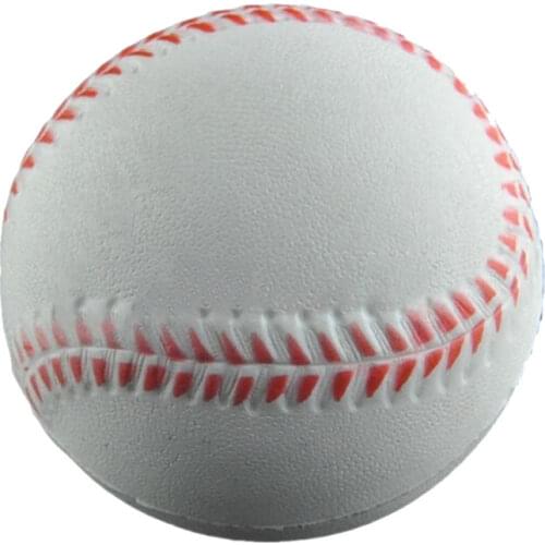 1pc Hand Wrist Foam Ball Baseball Style Stress Relief Ball Baseball Exercise Stress Relief Relaxation Squeeze Soft