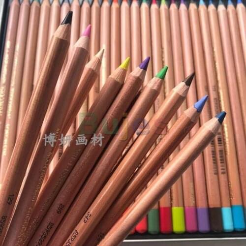 12pcs/lot Koh-I-Noor,Pastel Lead,Colored Pencils, Brushes,Hand Painted Graffiti Painting Rainbow Color,Pencils for School