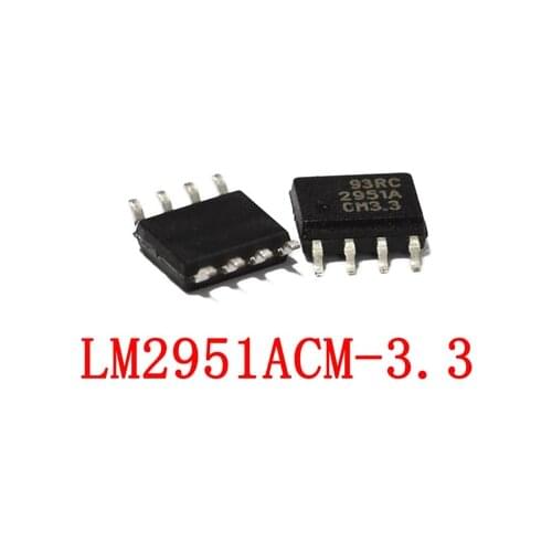 5pcs/lot LP2951ACMAX LM2951ACM3.3 LP2951ACMA LM2951ACMA LP2951 LP 2951 ACMA SOP-8 150mA ADJUSTABLE VOLTAGE REGULATOR In Stock