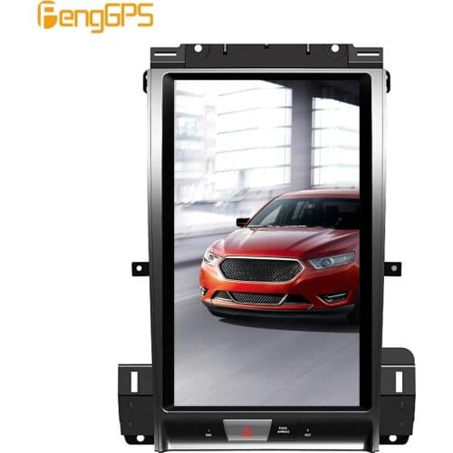 13.3'' Tesla Style Car Radio Vertical Screen For Ford Taurus 2012 2013 2014 + GPS Navigation Headunit Multimedia No CD Player