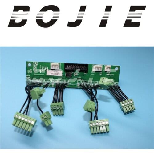 Bojie Inkjet printer spare parts Aprint / Atexco 330 motor driver connector board