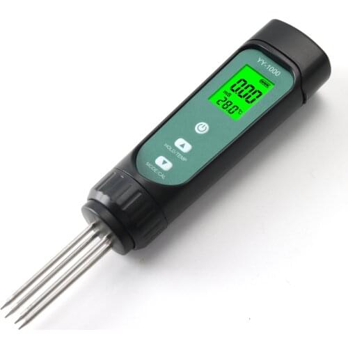 3-In-1 Digital Soil Tester Soil EC / Humidity / Temperature Meter Plant Moisture Meter Hygrometer Potted Soil Testing Instrument