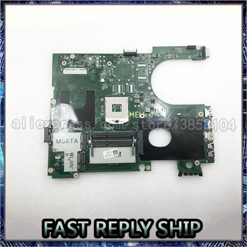 SHELI FOR DELL High Quality 0F9C71 CN-0F9C71 Motherboard Inspion 5720 N5720 Laptop Motherboard DA0R09MB6H1 HM77 PGA989