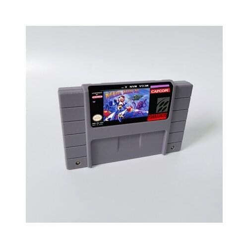 Mega Man X - Action Game Card US Version English Language