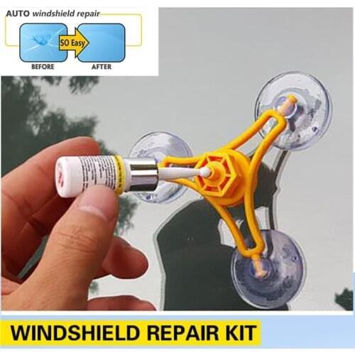 DIY Window Repair Tool Sets Automobile windshield Restoring kit Auto Removing Resin Tool for all cars glass Crack Hotsale