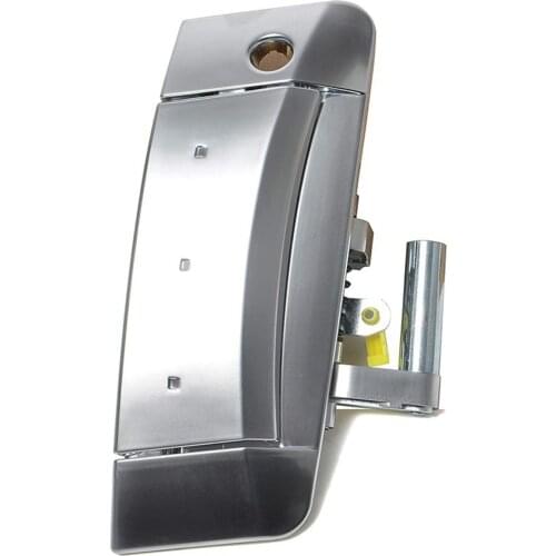 Left & Right Outer Exterior Door Handle Silver Compatible with Nissan 350Z 03-09 80607-CD41E Acc