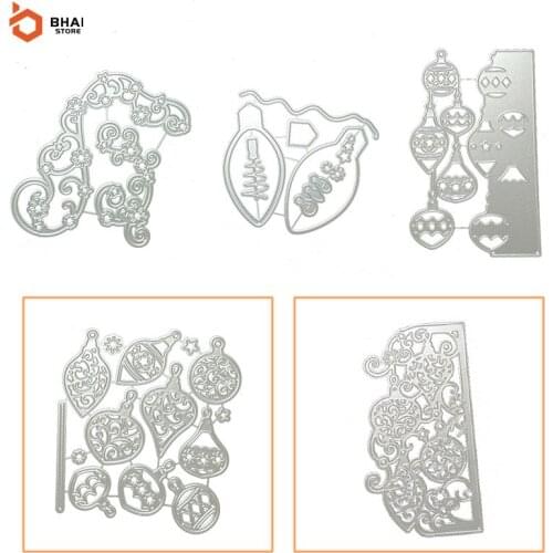 2021 New Arrival Christmas decora Metal Cutting Dies Scrapbook Paper Card DIY Photo Album Embossing Decoration Crafts Stencil