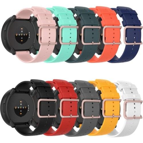 20mm Silicone Watch Strap Band for POLAR Unite Smart Watch Replacement Waterproof Belt Wristband Soft Watch Band for POLAR Unite