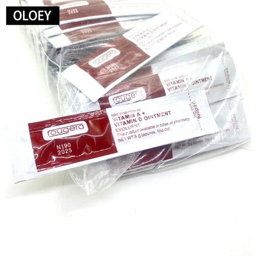 Top A&D 10Pcs Fougera Vitamin Ointment Anti Scar Tattoo Aftercare Cream Permanent Makeup Tattoo Repair Gel For Tattoo Body Art