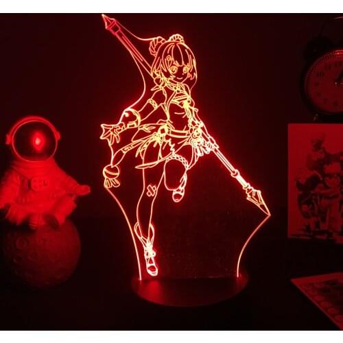 Anime for Dinosaur 3D Model Cartoon Character Night Light Anthosaurus LED USB Table lamp Childrens Bedroom Christmas Birthday G