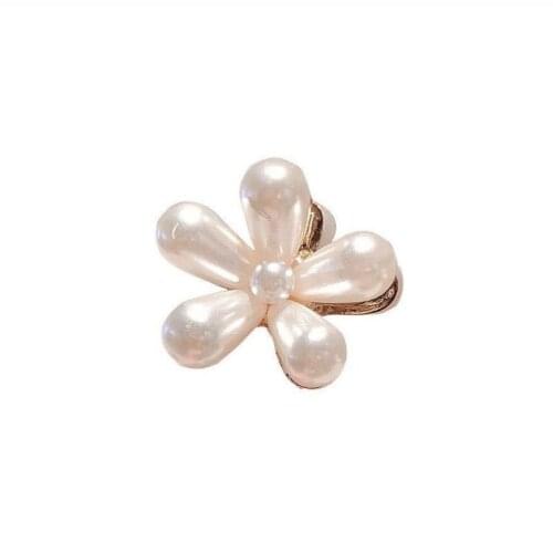Women Hair Clip Claw Pearl Headwear Elegant Fashion Hairpin Headdress Girls Hairclips Hair Gum Hair Accessories Gifts T1478