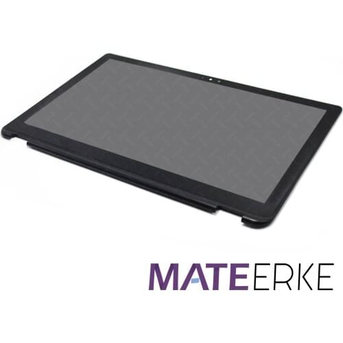 15.6" LCD Touch Screen Digitizer + Bezel For Toshiba Satellite Radius P55W-B5201 P55W-B5201SL P55W-B5380SM P55W-B5162 P55W-B5201