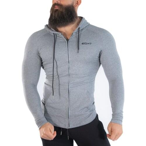2019 New Men Hoodies Fashion Sweatshirts Long Sleeve Design Casual Men Cardigans Zipper Hoodies Outwear