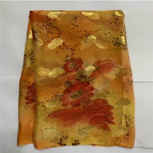 2020 Latest Design High Quality African Soft Metallic Silk Fabric Suitable For Women Dress Sewing Materials 5 Yards! LXF10101910