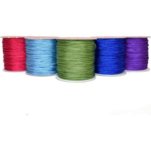 2020 explosion models Taiwan jade line A line 1.0mm jade necklace woven rope DIY China knot 80 meters