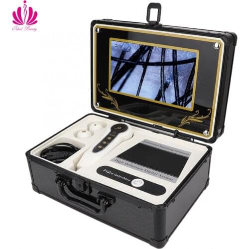 9 inch boxy type skin and hair analyzer Microscope Scalp Hair Follicle Skin Hair Detector (A011)
