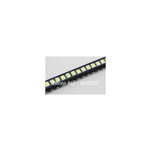 Free shipping 2000pcs reel PLCC2 3528 1210 smd led chip superbright 6-7lm warm white 3000-3500K