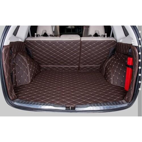 Good quality! Special trunk mats for Honda CR-V 2016-2012 waterproof boot carpets cargo liner mats for CRV 2014,Free shipping