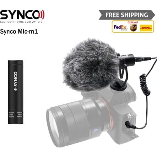 Microphone for DSLR camera SynCo mic-m1 for DSLR cameras for Smart phone