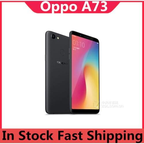 DHL Fast Delivery Oppo A73 4G LTE Cell Phone Fingerprint 6.0" 2160X1080 16.0MP+13.0MP Snapdragon 660 4GB RAM 32GB ROM Bluetooth
