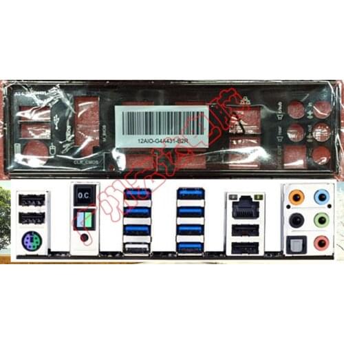 New I/O shield back plate of motherboard for Gigabyte GA-X99-SOC Force just shield backplate