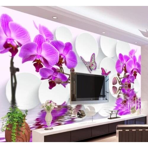 Custom Photo Wallpaper Magnolia blossoms open 3D Wallpaper Mural Painting For Living Room fashion TV background wall