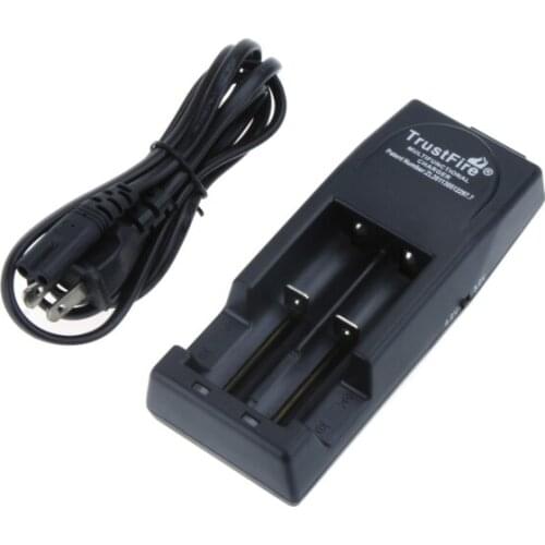 TrustFire TR-001 Charger Universal Li-ion Rechargeable Battery Charger for CR123A 18650 16340 14500 10400 Lithium Batteries
