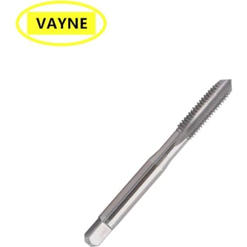 VAYNE HSSE standard Straight groove American System Hand Tap UNC 2-56 4-40 6-32 8-32 10-24 1l4-20 Screw Thread Tap