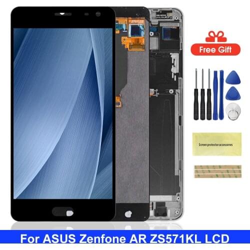 5.7" AMOLED Lcd For ASUS ZenFone AR ZS571KL LCD Display Touch Screen Digitizer With Frame For ASUS ZS571KL LCD