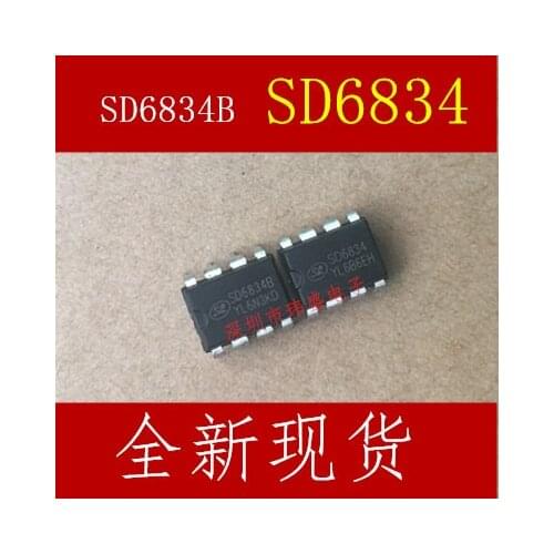 10pcs SD6834 DIP-8 SD6834B