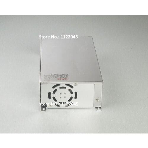 24V 20A 500w 220VAC /110VAC Single Channel Output AC DC Aluminum Power Supply Device for Led Strips, CCTV Camera and UPS