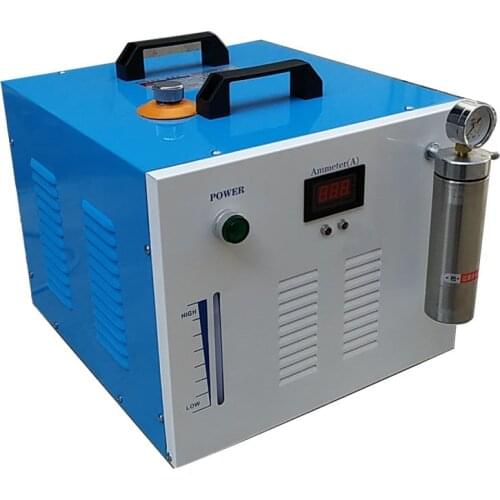 HB600S 220V Acrylic Flame Polisher Jewelry Enameled Wire Lead WDenture Water Hydrogen Oxygen Welding Machine