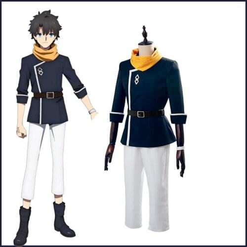 Anime Fate Grand Order FGO Zettai Majuu Sensen Babylonia Fujimaru Ritsuka Cosplay Absolute Demonic Front Costume Custom Made