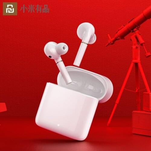 Youpin HAYLOU TWS Wireless Bluetooth T19 Full Smart Mini Earphone Dual In-Ear Earbuds With Smart Infrared Sensor Tap To Control