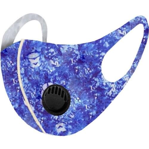 1PC PM2.5 Breathable Face Mask With breathing valve port designer Protection Comfortable Adult fabric Adjustable Mascarilles
