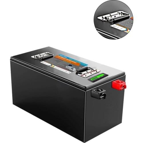 Lithium iron phosphate battery 12v600ah large capacity outdoor high-power bed RV lithium battery With Bluetooth