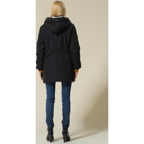 MLCRIYG winter wadded jacket women outerwear slim hooded cotton padded coat Female long parkas fur coat plus size 4XL L278