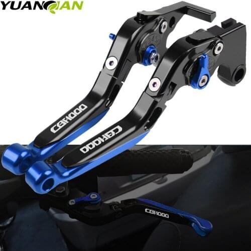 Motorcycle Accessories Adjustable CNC Brake Clutch Levers Folding Extendable For Honda CBF1000 CBF 1000 2006 2007 2008 2009