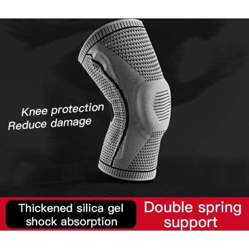 Thickening Knitting Football Volleyball Extreme Sports Knee Pads Brace Support Protect Cycling Knee Protector Kneepad Rodilleras